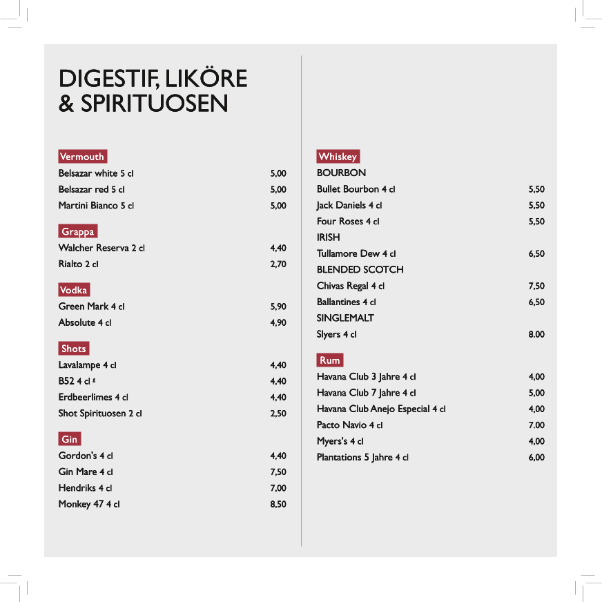 Speisekarte photo 10