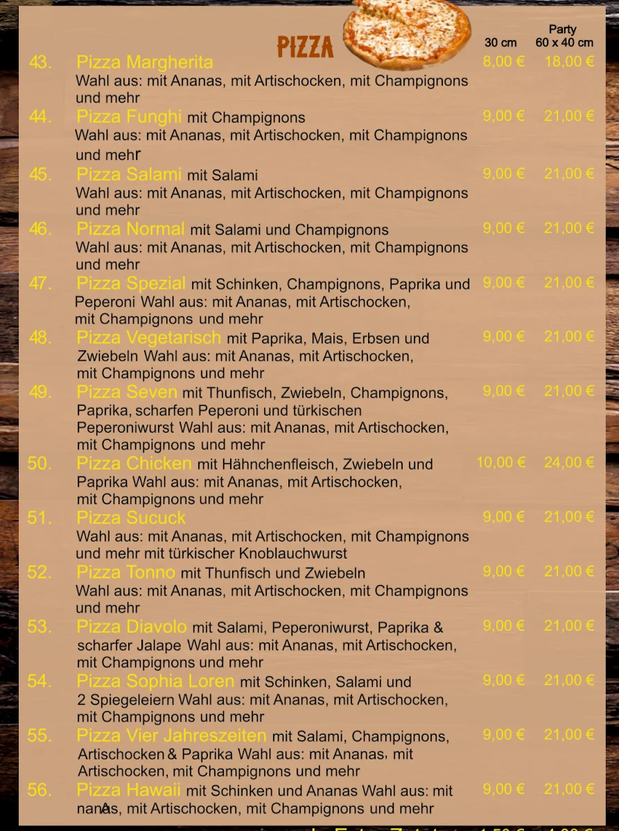 Speisekarte photo 3