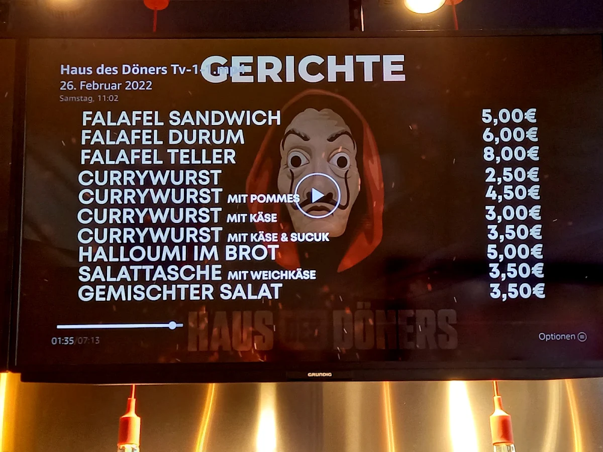 Speisekarte photo 1