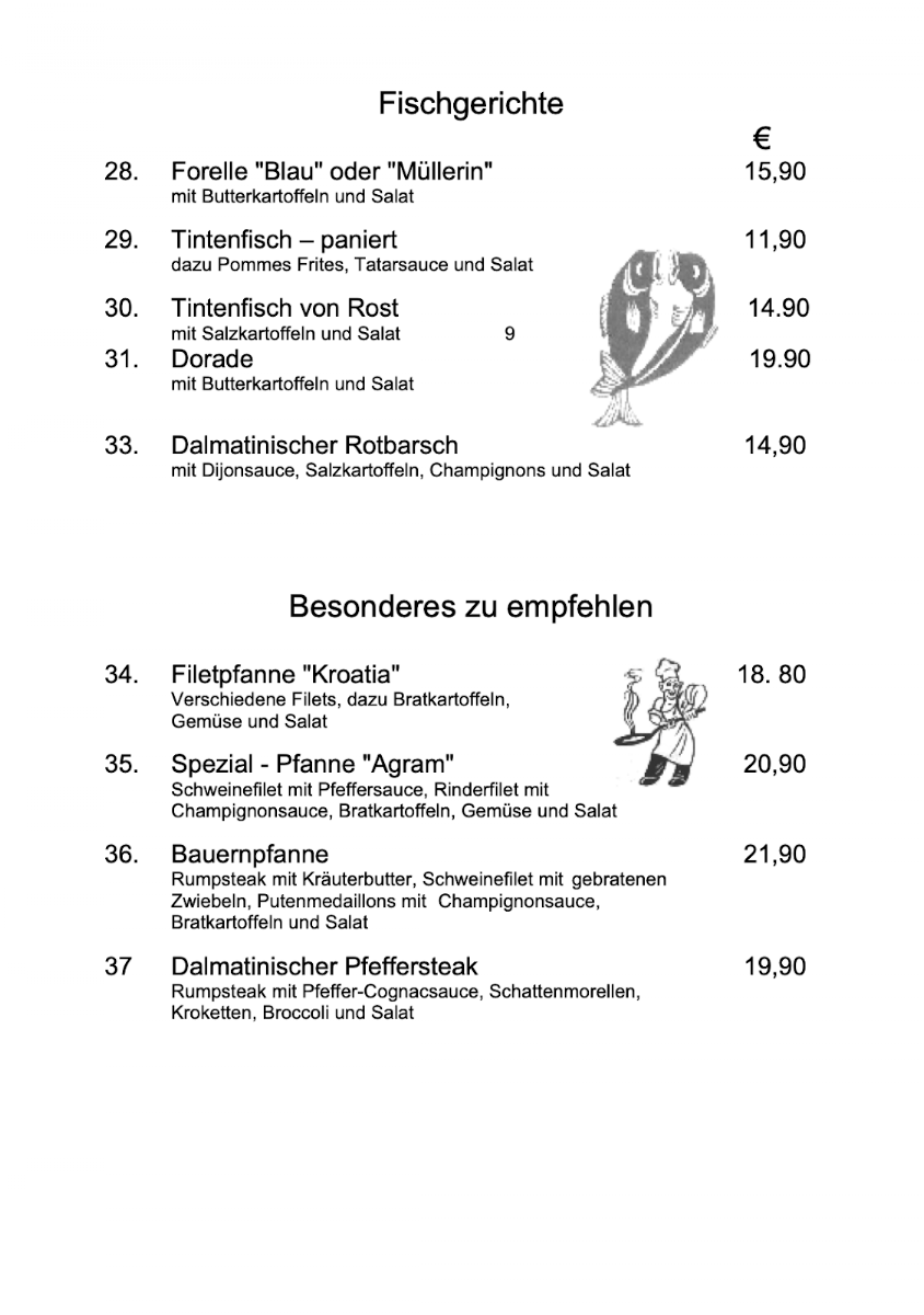 Speisekarte photo 5
