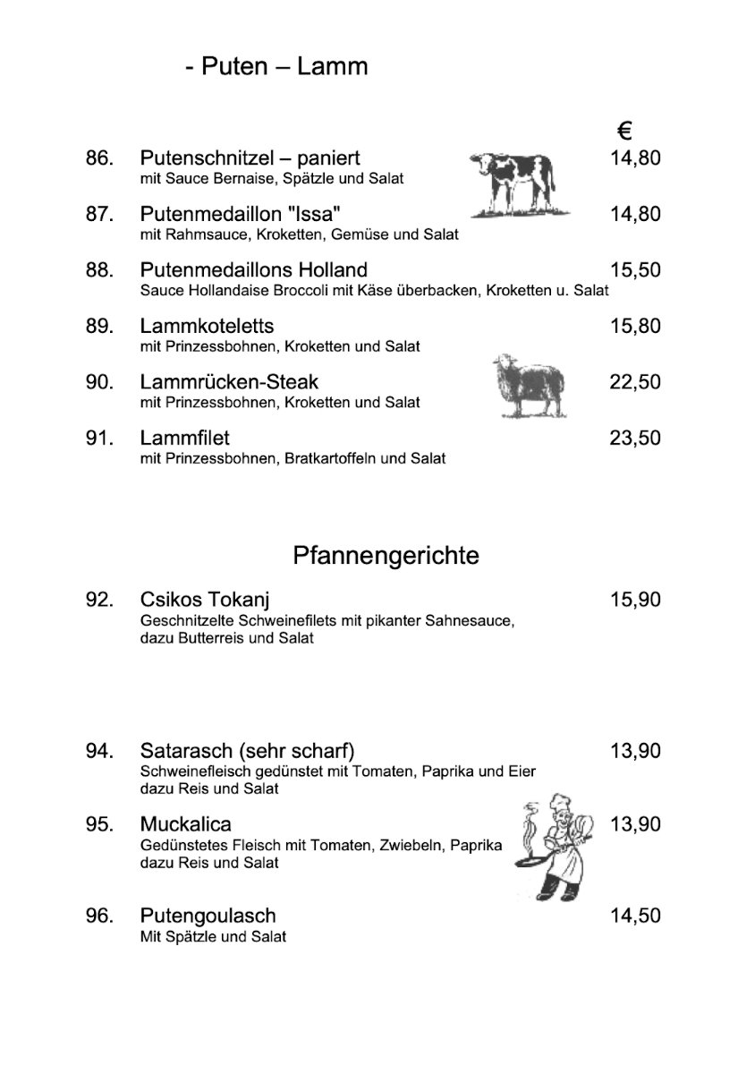 Speisekarte photo 6