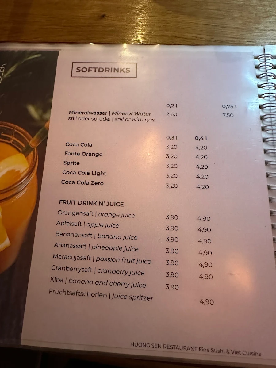 Speisekarte photo 5