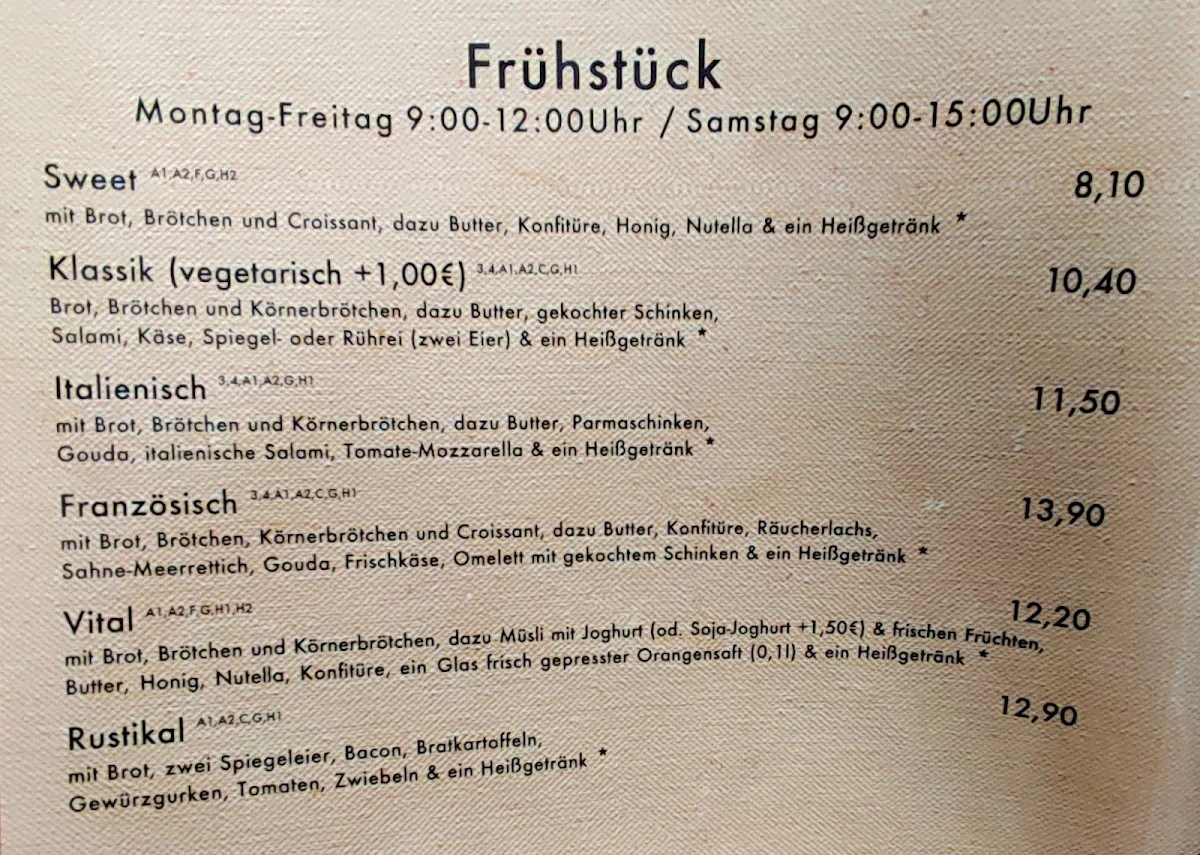 Speisekarte photo 1