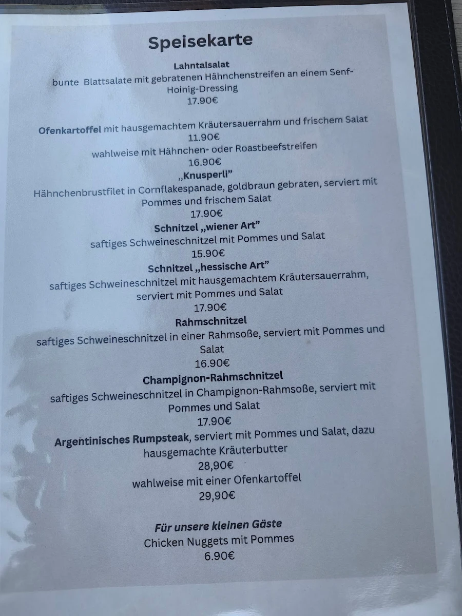 Speisekarte photo 1
