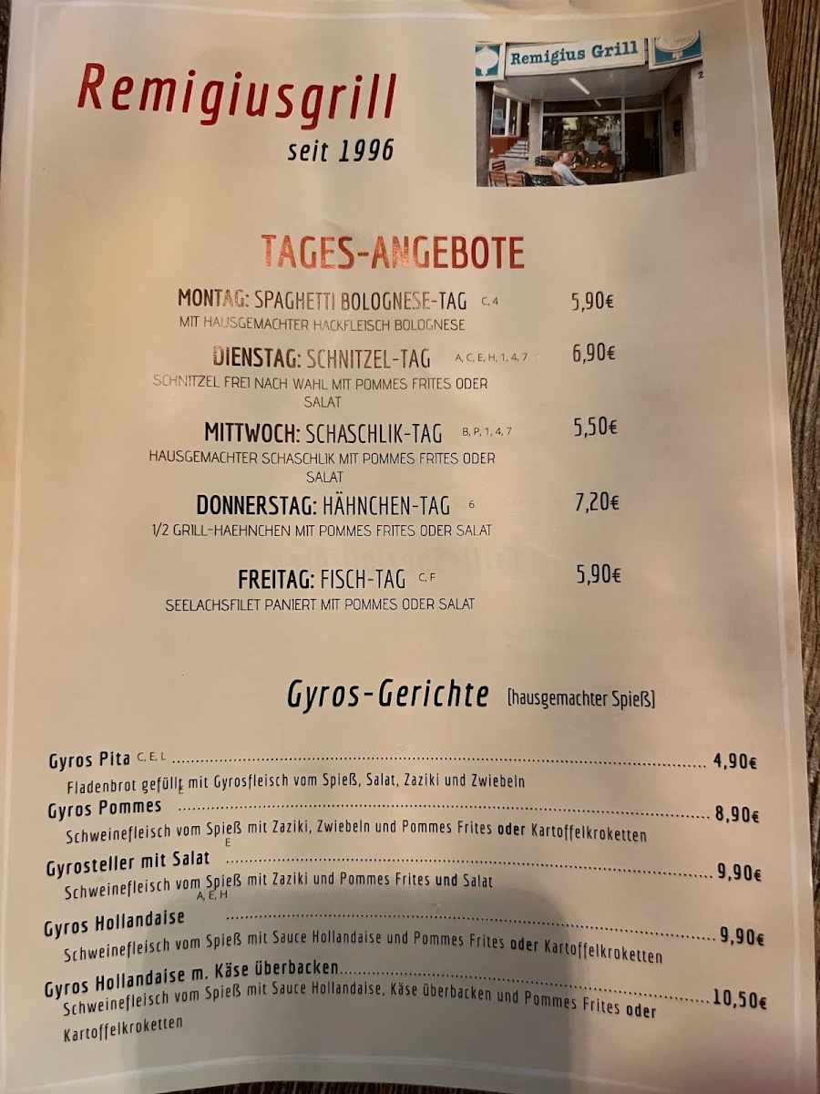 Speisekarte photo 4