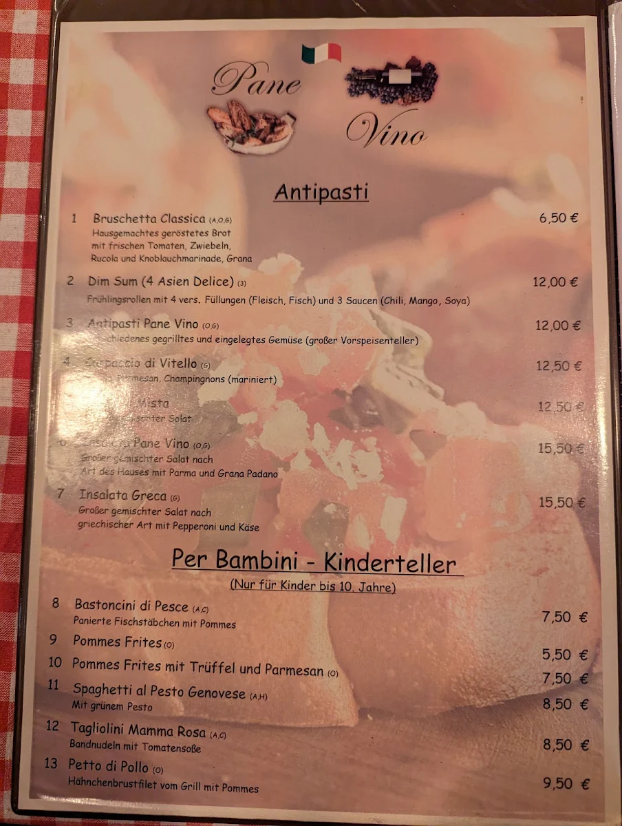 Speisekarte photo 3