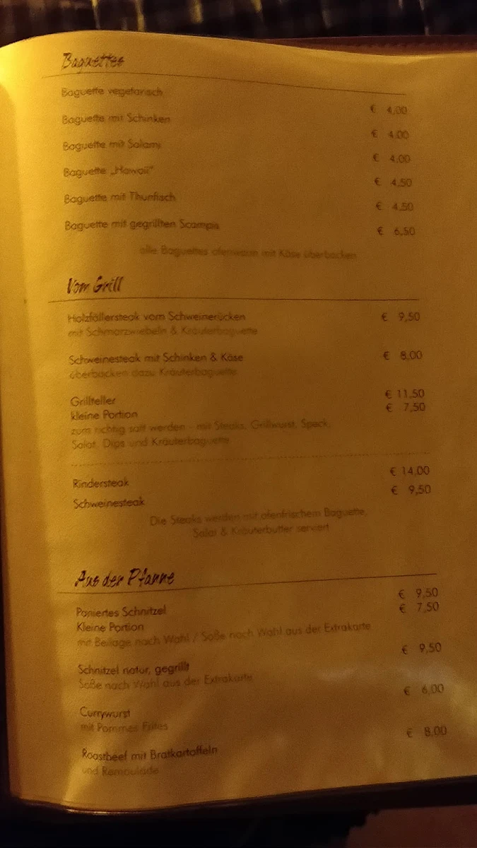 Speisekarte photo 3