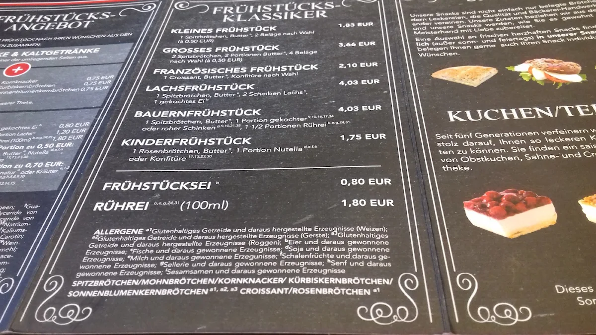 Speisekarte photo 6
