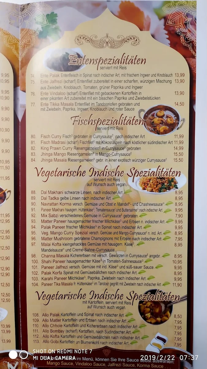 Speisekarte photo 8