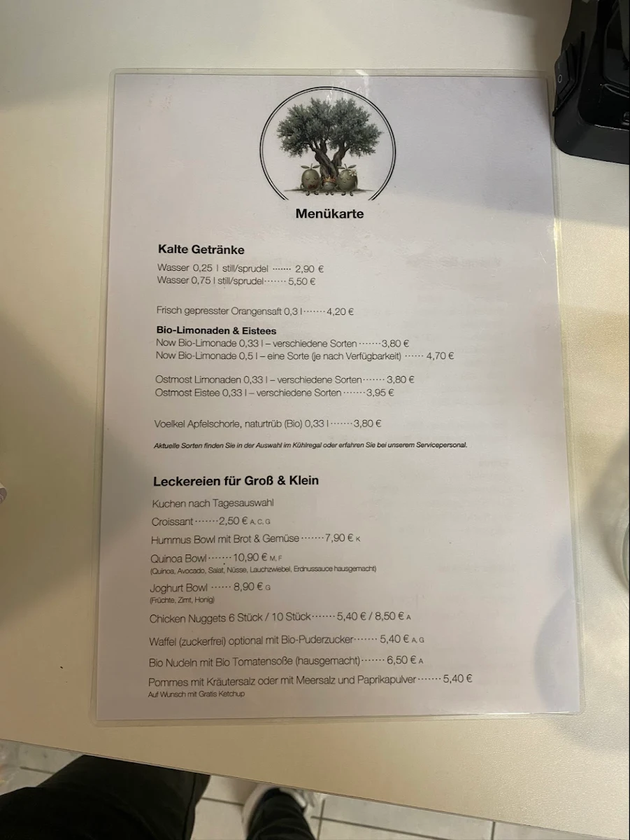Speisekarte photo 1