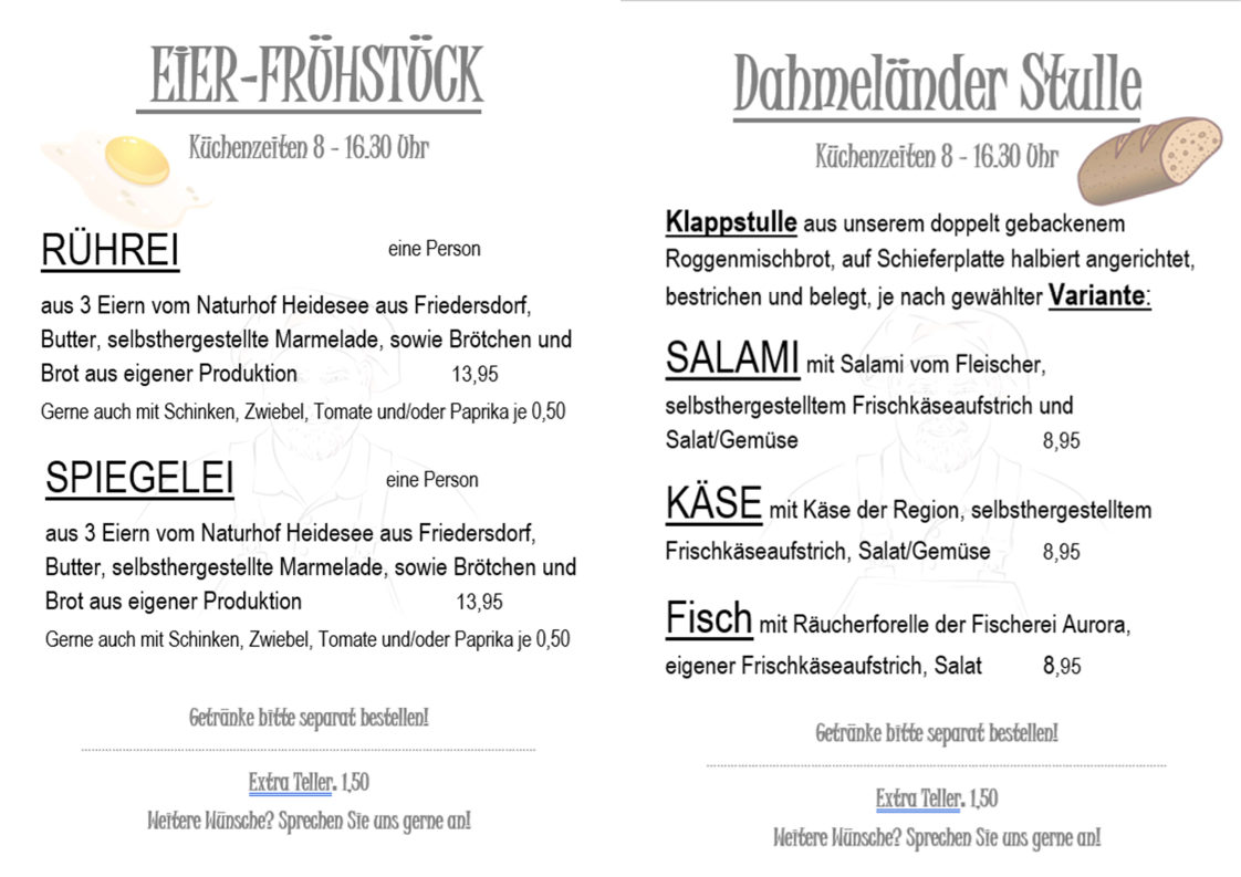 Speisekarte photo 3