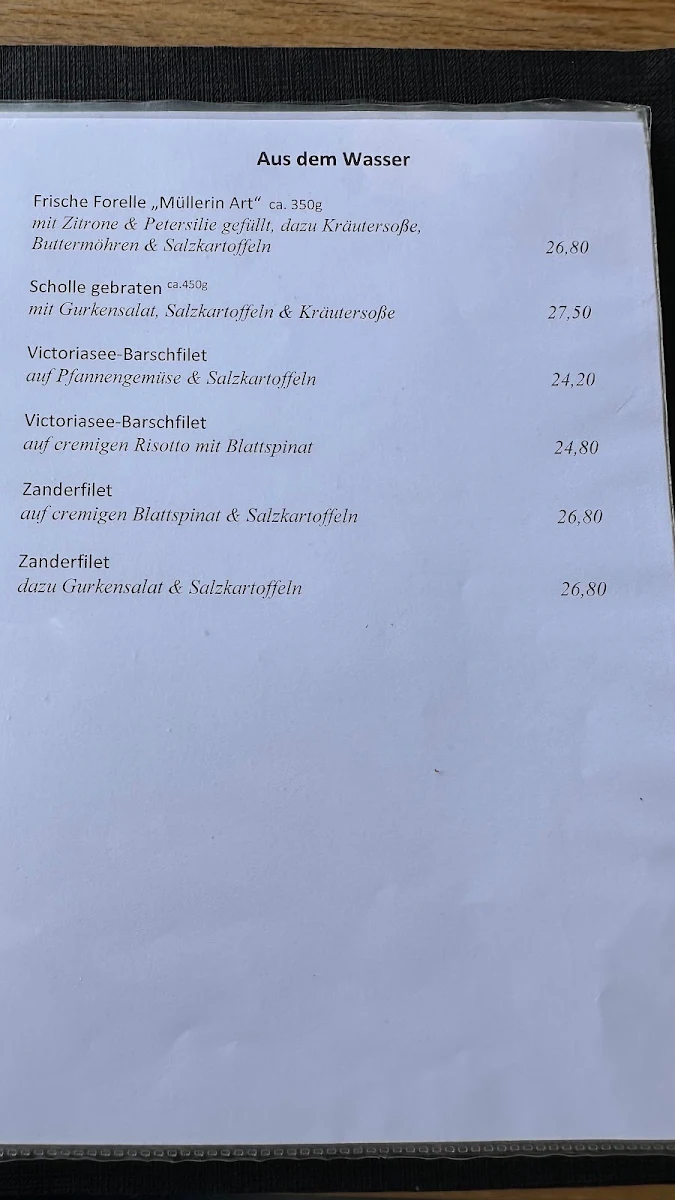 Speisekarte photo 2