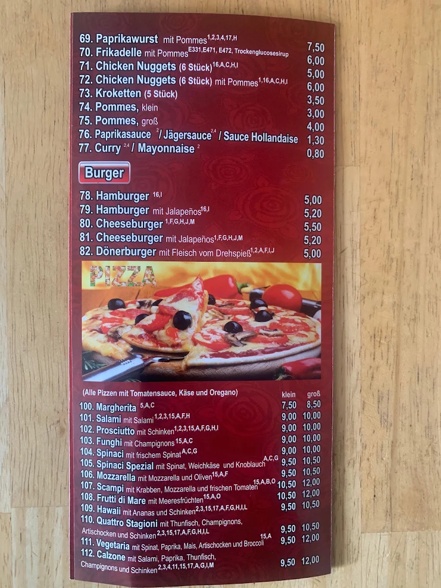 Speisekarte photo 3