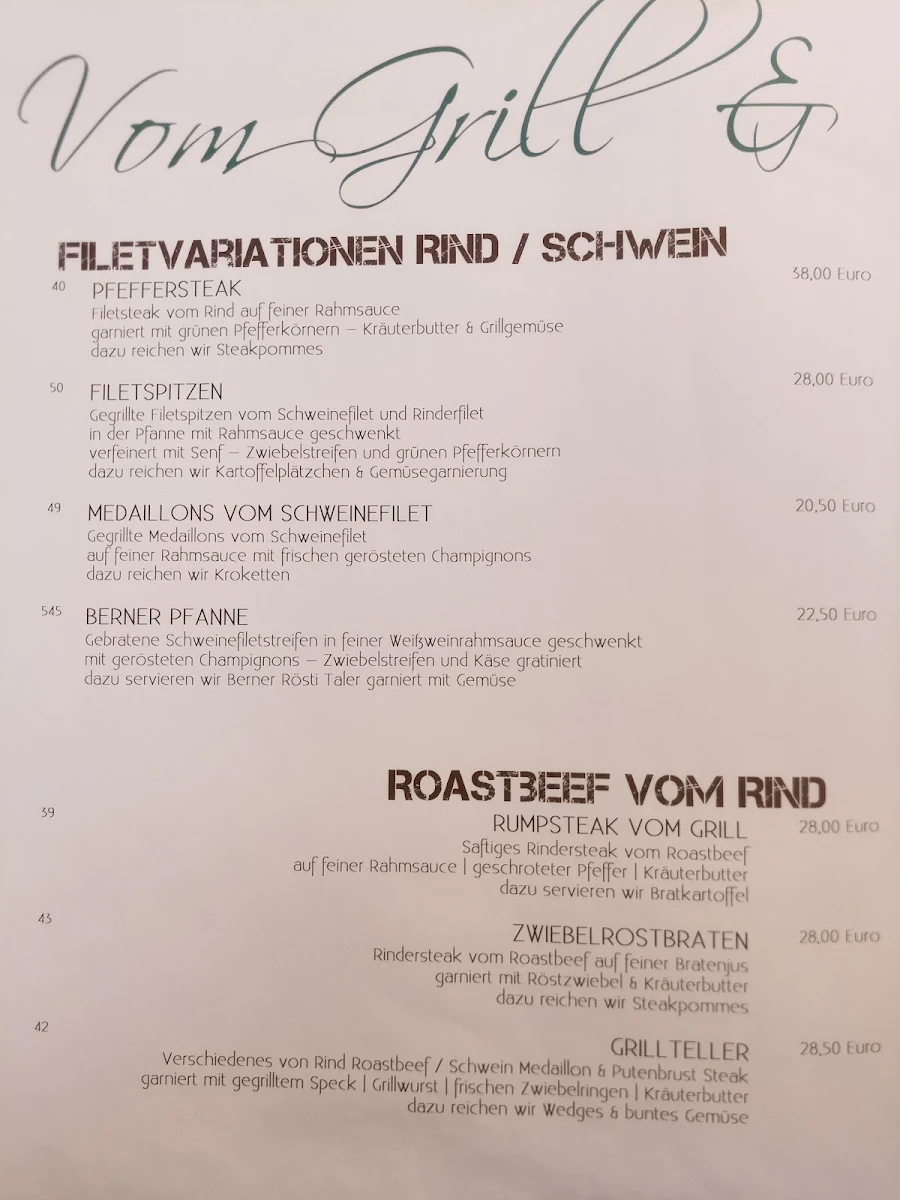 Speisekarte photo 3