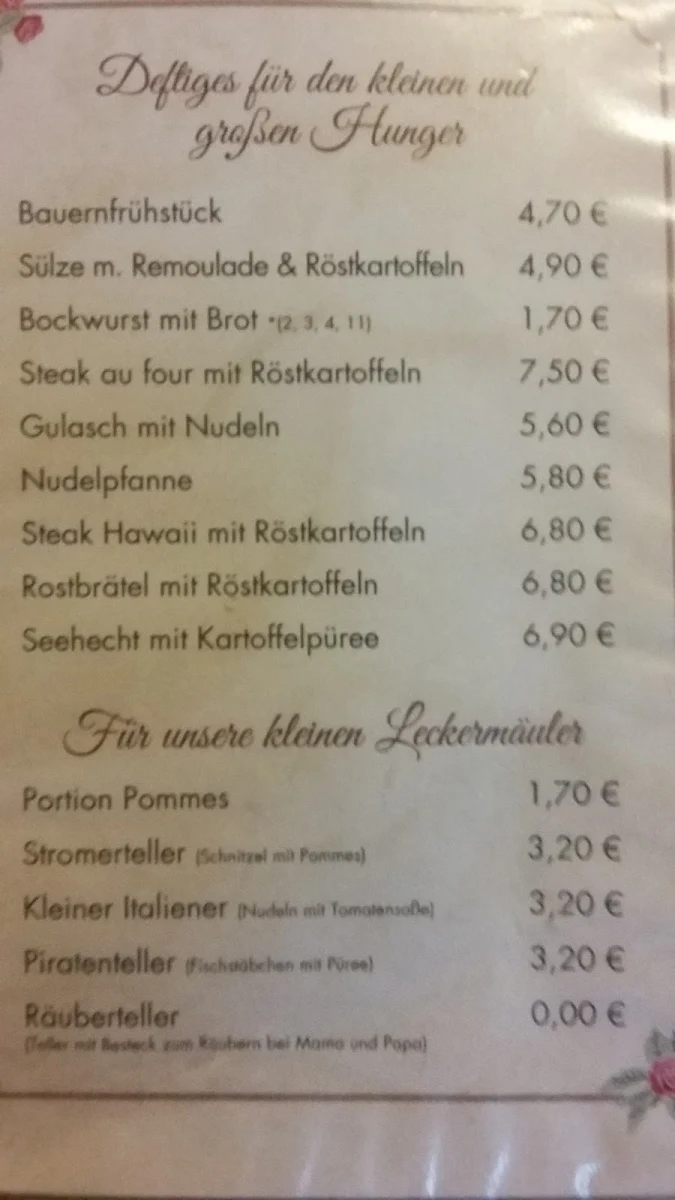 Speisekarte photo 7