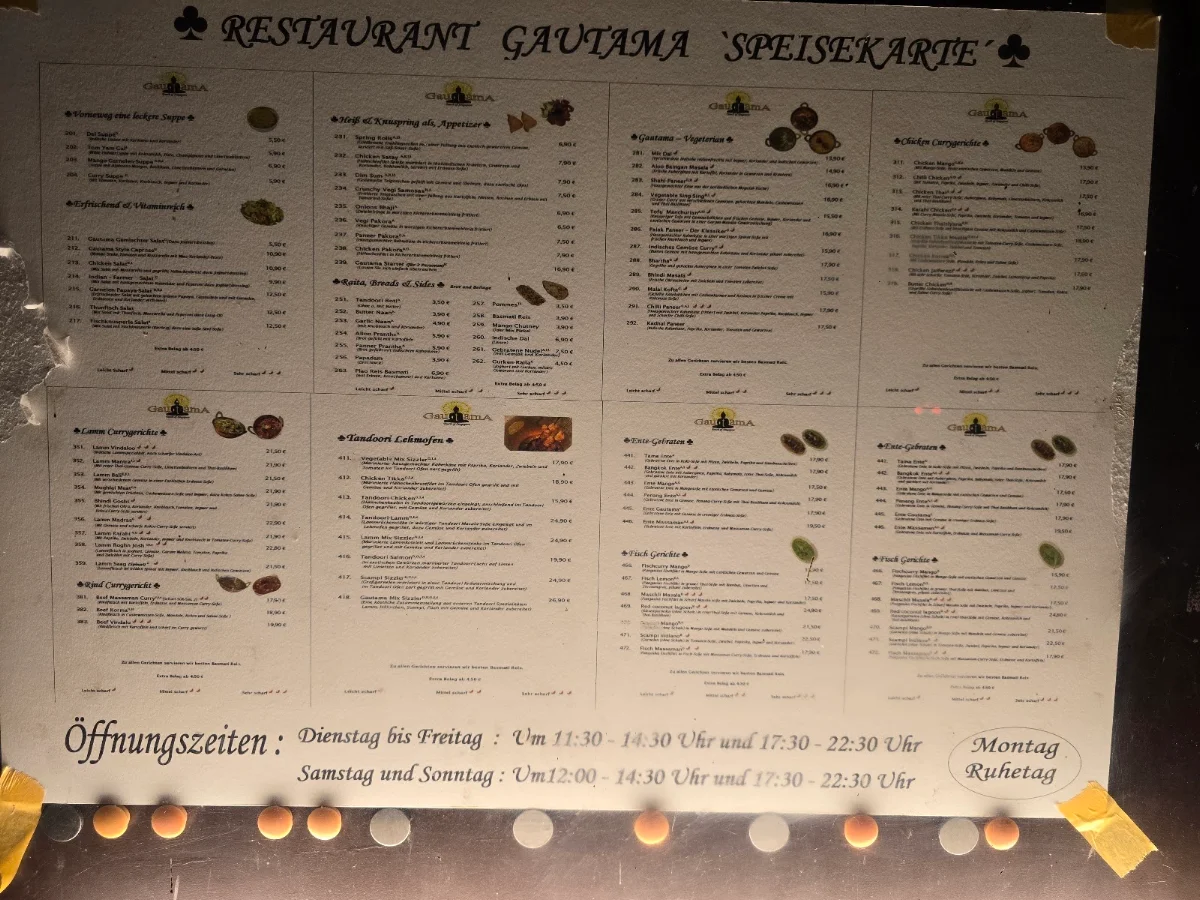 Speisekarte photo 1