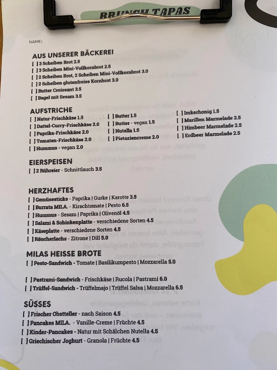 Speisekarte photo 4
