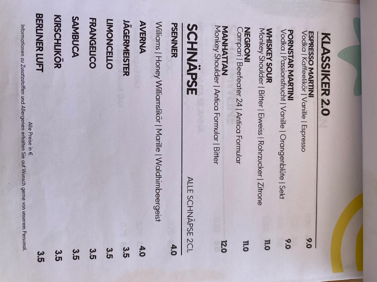 Speisekarte photo 8