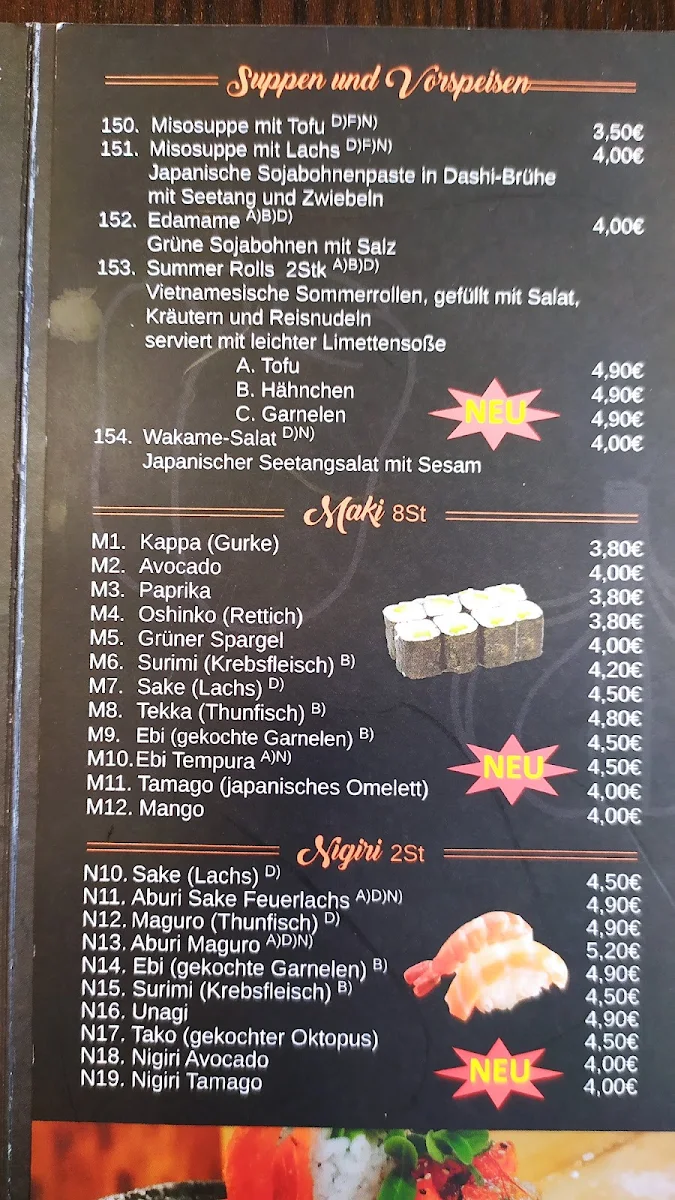 Speisekarte photo 4
