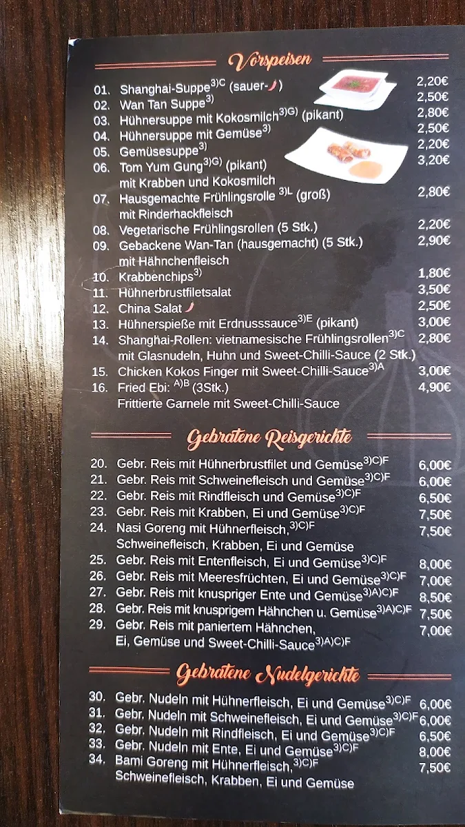 Speisekarte photo 6