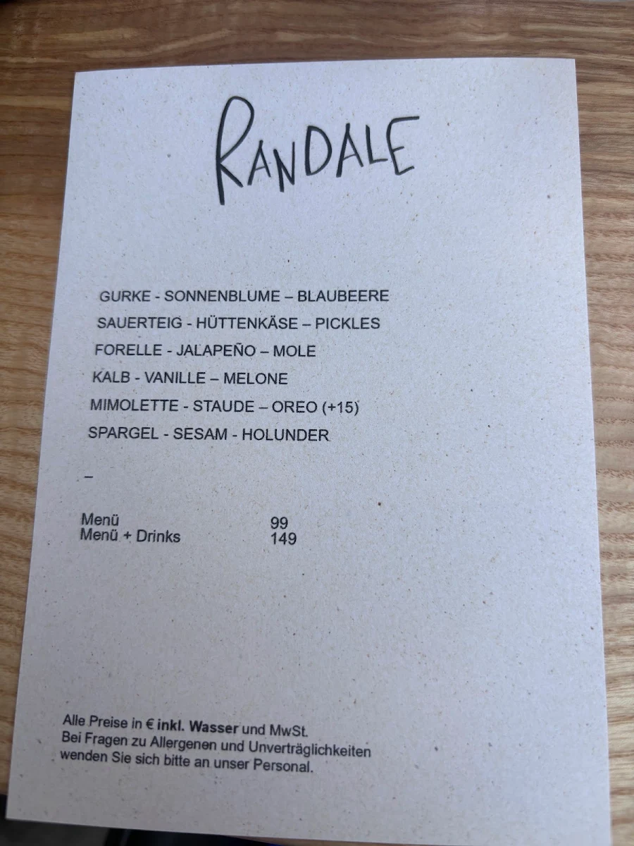 Speisekarte photo 2