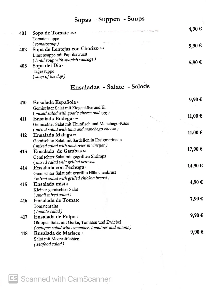 Speisekarte photo 7