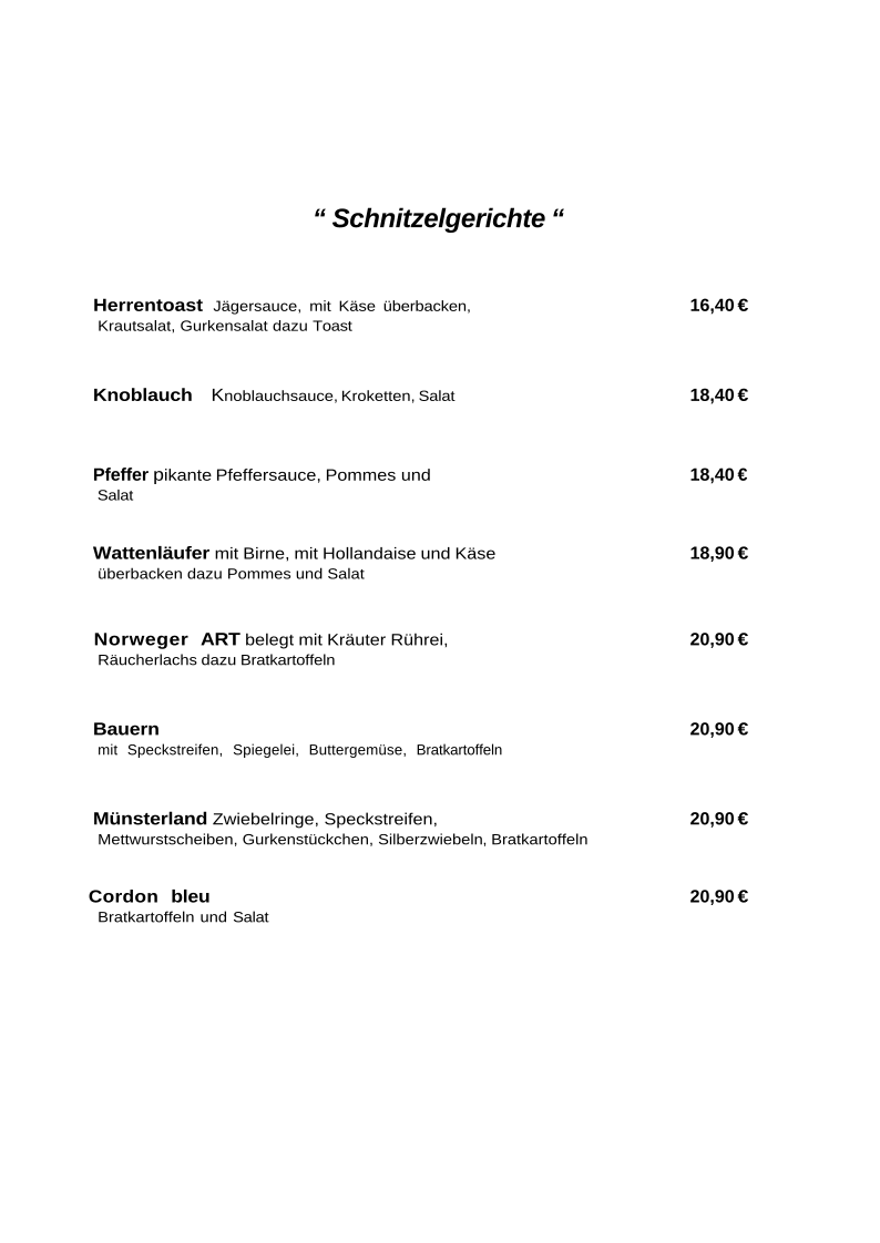 Speisekarte photo 7