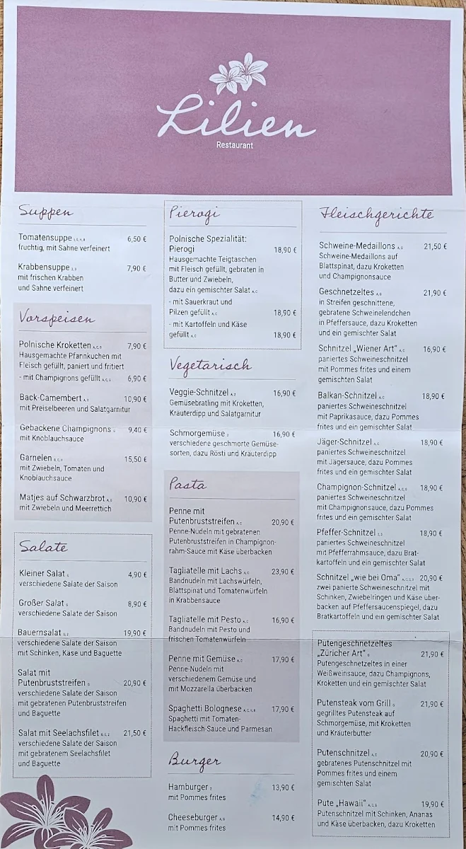 Speisekarte photo 3