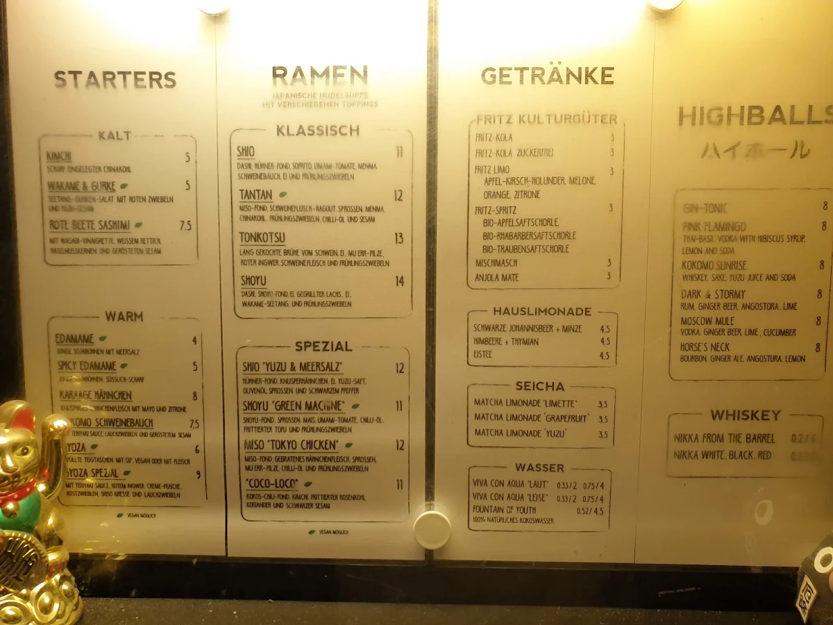 Speisekarte photo 4