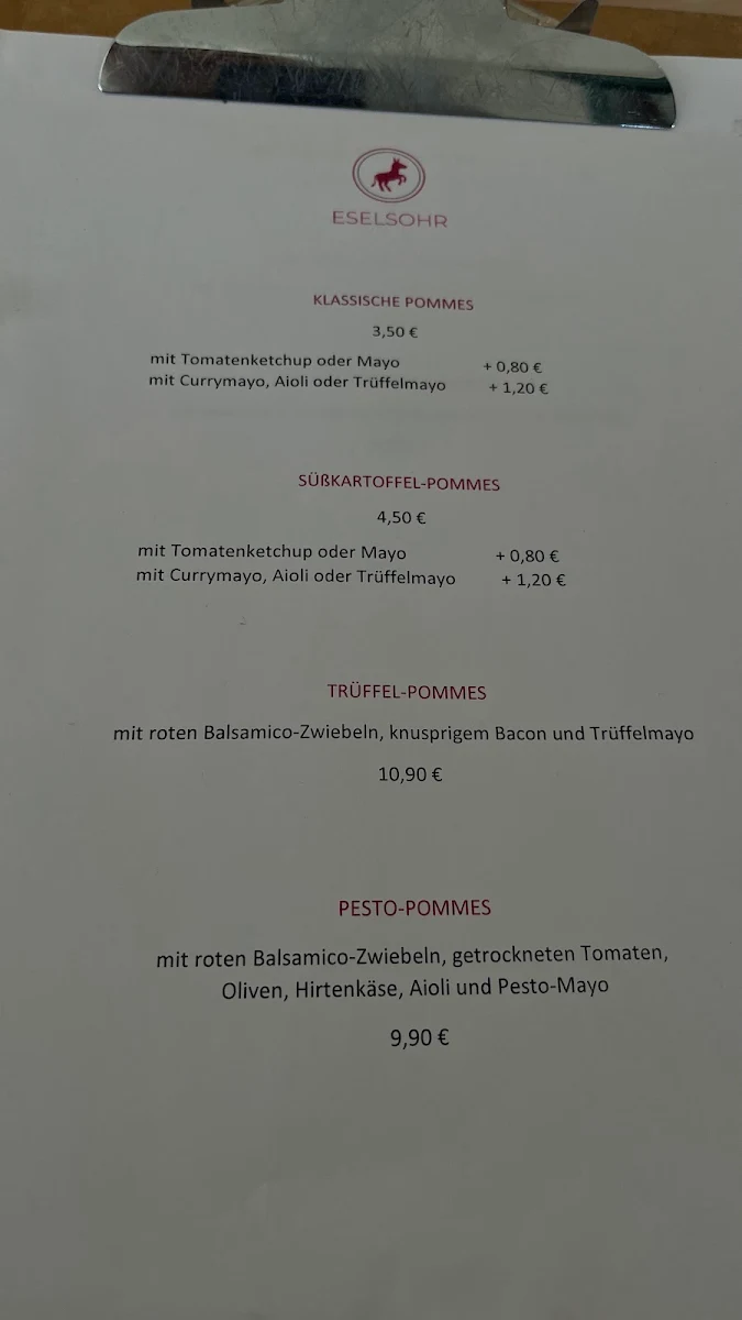 Speisekarte photo 2