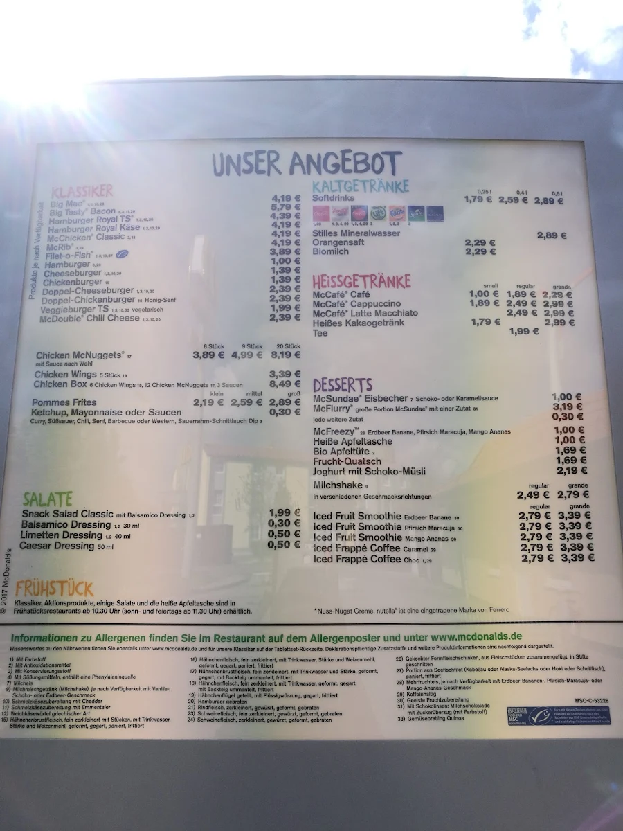 Speisekarte photo 5