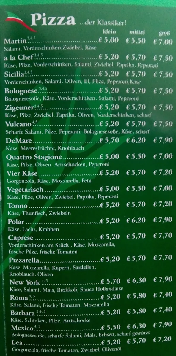Speisekarte photo 5