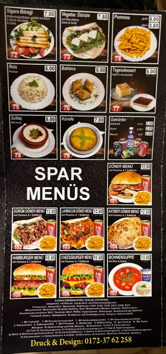 Speisekarte photo 4