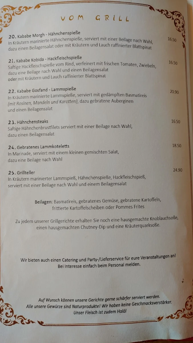 Speisekarte photo 3