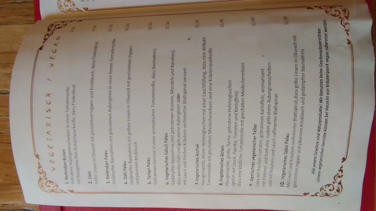 Speisekarte photo 6