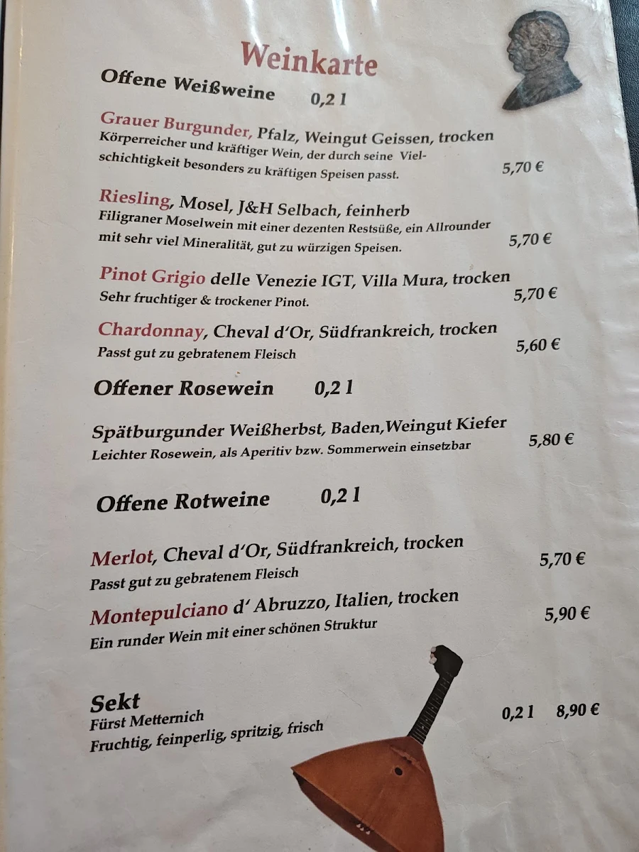 Speisekarte photo 1