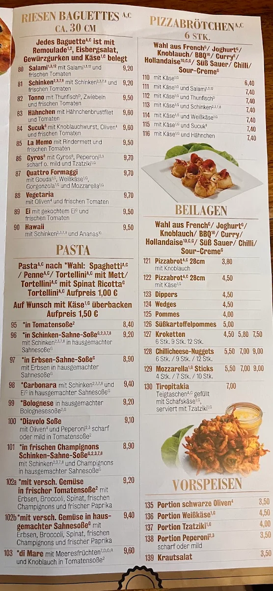 Speisekarte photo 3