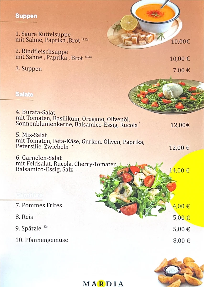Speisekarte photo 3