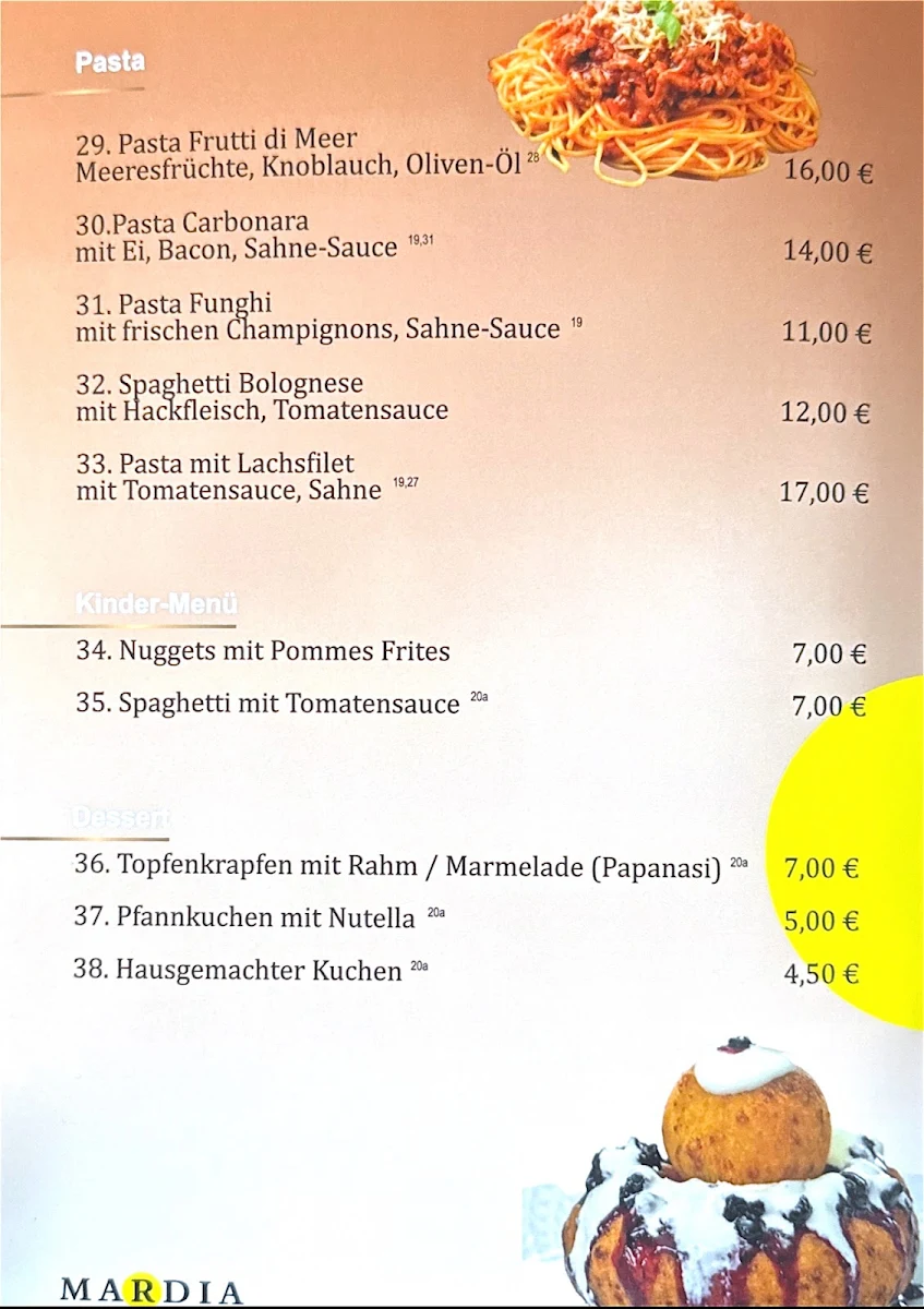 Speisekarte photo 7