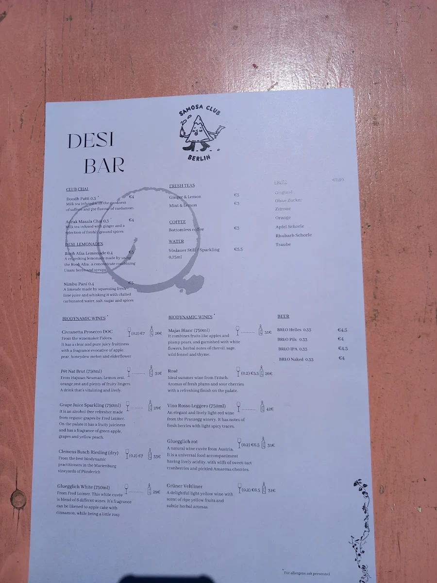 Speisekarte photo 2