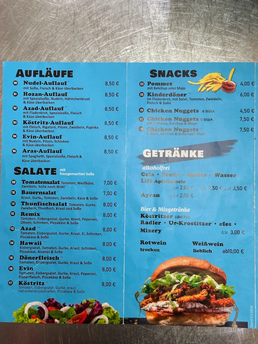 Speisekarte photo 1