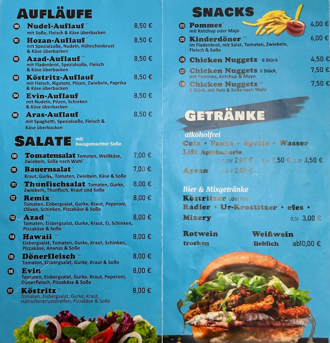 Speisekarte photo 2