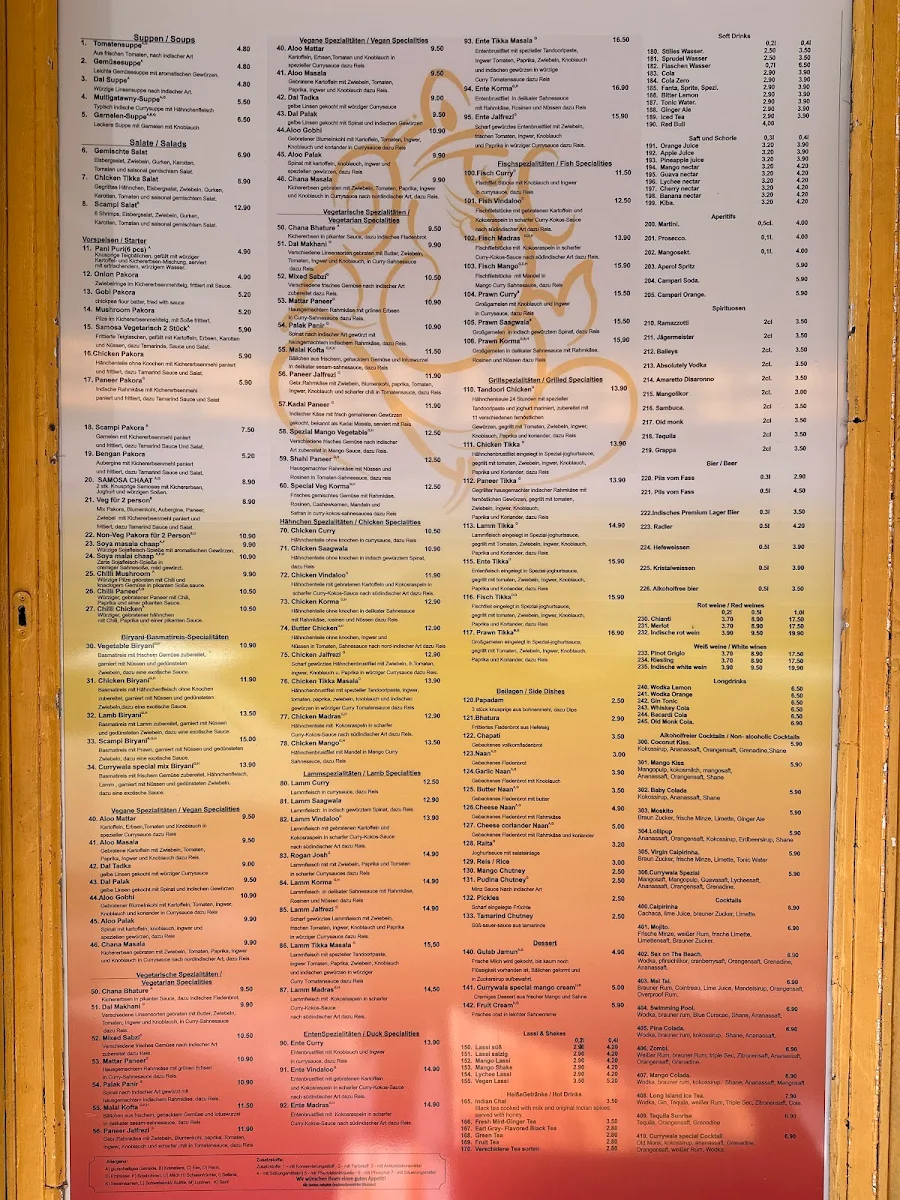 Speisekarte photo 2