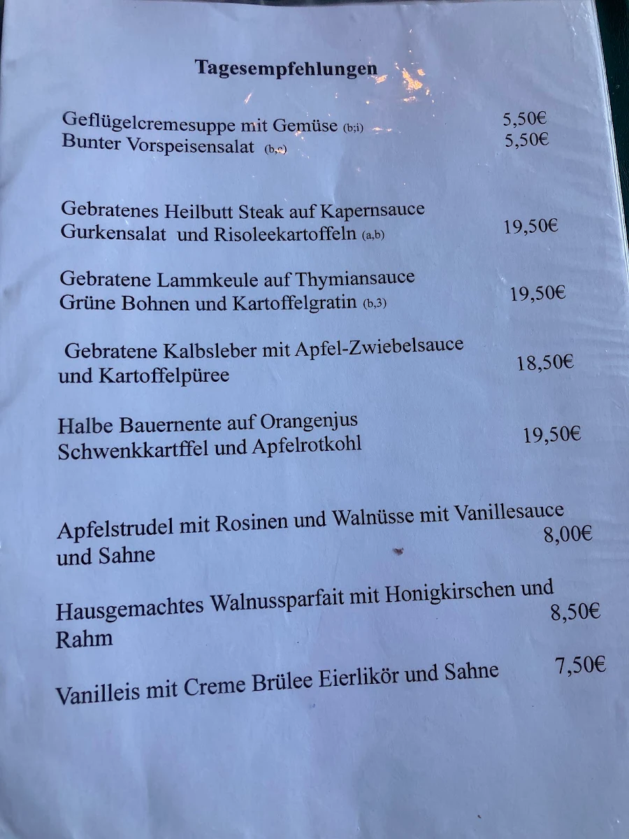 Speisekarte photo 1