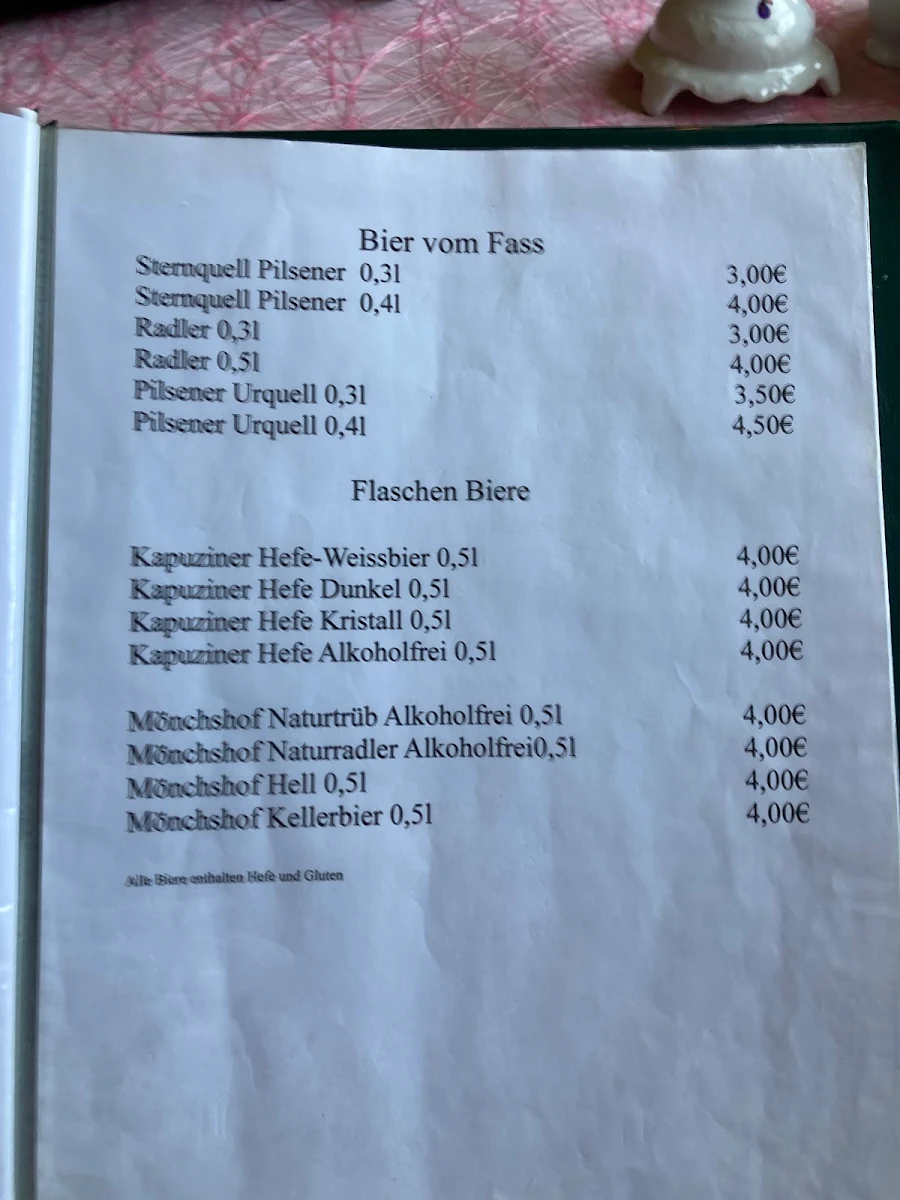 Speisekarte photo 2