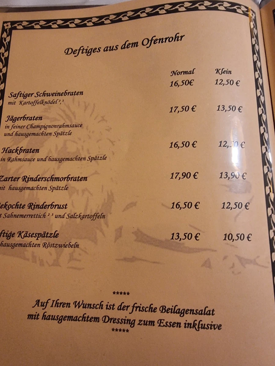 Speisekarte photo 5