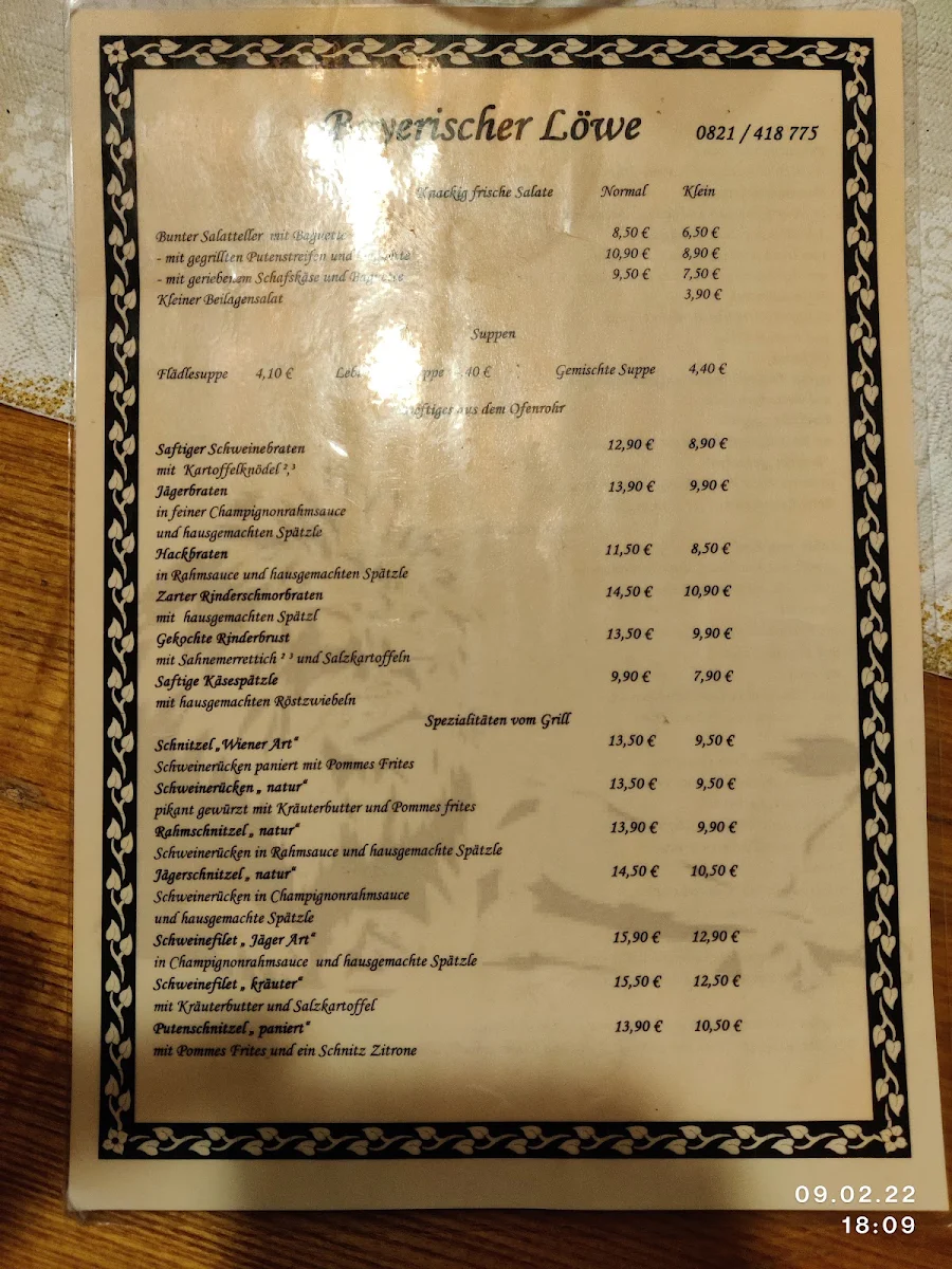 Speisekarte photo 6