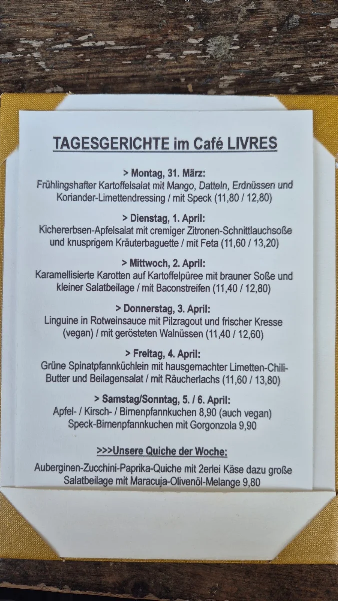 Speisekarte photo 1