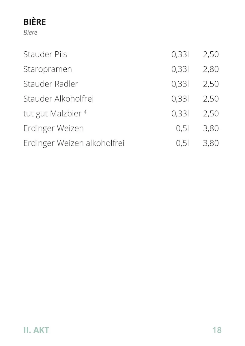 Speisekarte photo 6