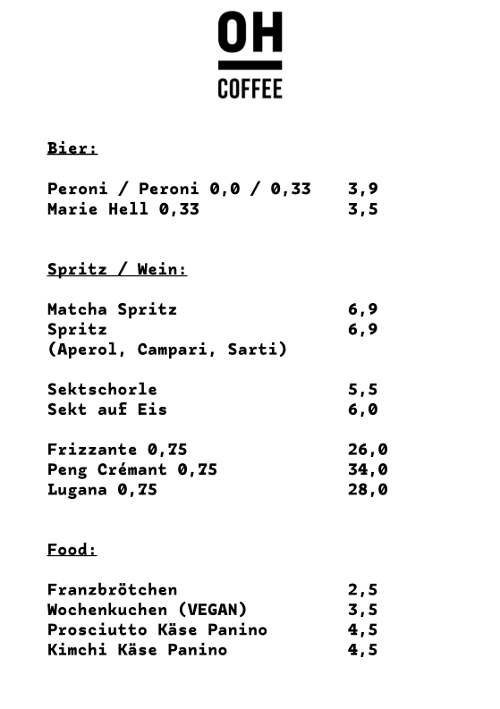 Speisekarte photo 2